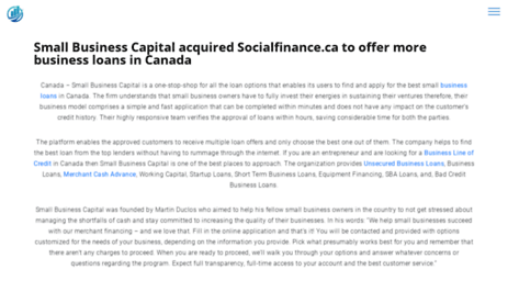 socialfinance.ca