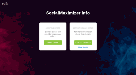 socialmaximizer.info