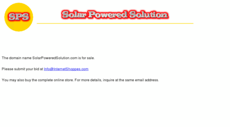 solarpoweredsolution.com