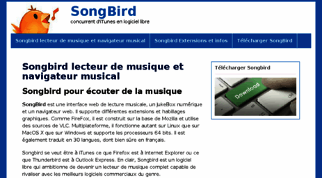 songbird.fr