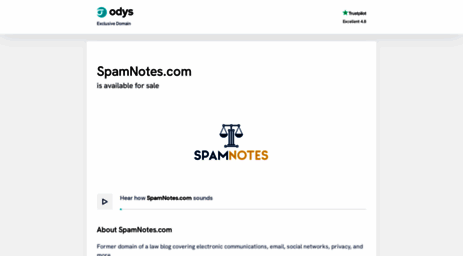 spamnotes.com