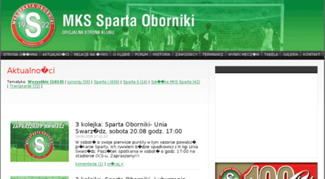 sparta.obornikionline.pl