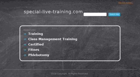 special-live-training.com