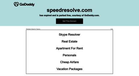 speedresolve.com