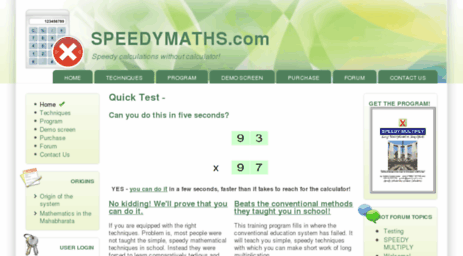 speedymaths.com