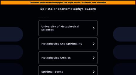 spiritscienceandmetaphysics.com