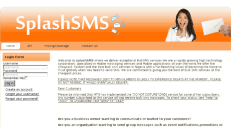 splashsms.com