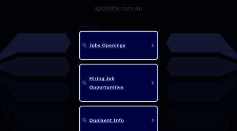 spotjobs.com.au