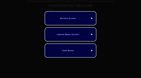 stainlesssteeltable.com