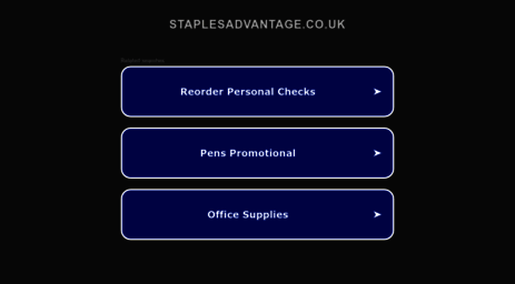staplesadvantage.co.uk