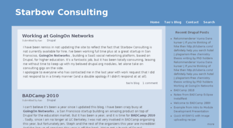 starbowconsulting.com