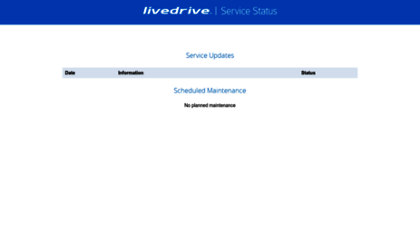 status.livedrive.com