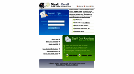 stealth-email.com