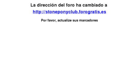 stoneponyclub.forosonline.es