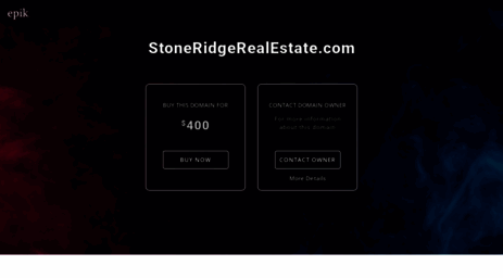 stoneridgerealestate.com