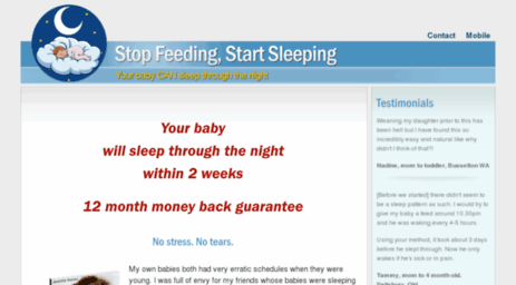 stopfeedingstartsleeping.com