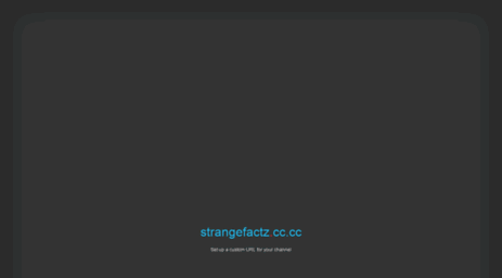 strangefactz.co.cc