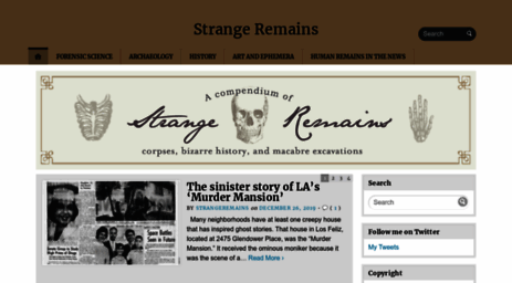 strangeremains.com