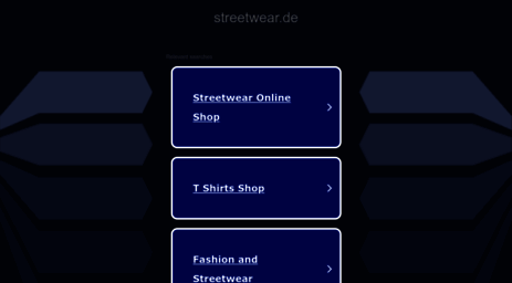 streetwear.de