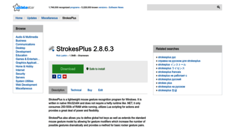 strokesplus.updatestar.com