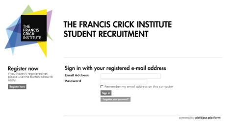 studentrecruitment.crick.ac.uk