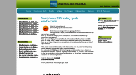 studentzondercent.nl