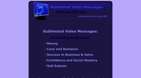 subliminalvideomessages.com