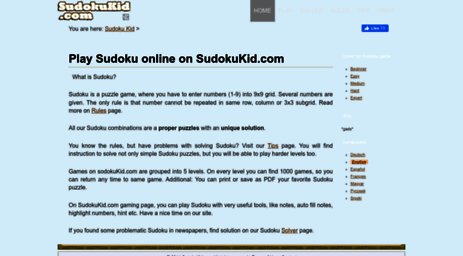 sudokukid.com