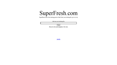 superfresh.com
