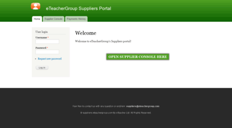 suppliers.eteachergroup.com