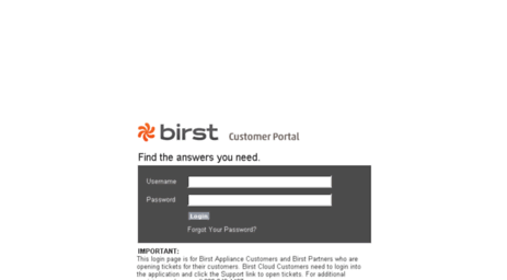 support.birst.com