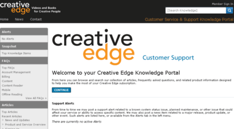 support.creativeedge.com