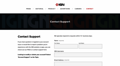 support.ign.com