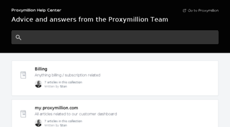 support.proxymillion.com