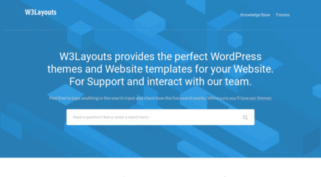 support.w3layouts.com