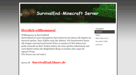 survivalend-minecraftserver.beepworld.de