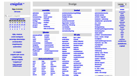 sv.craigslist.se