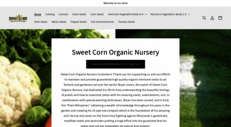 sweetcornorganicnursery.com