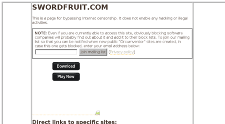 swordfruit.com