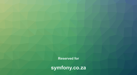 symfony.co.za