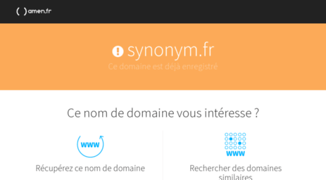 synonym.fr