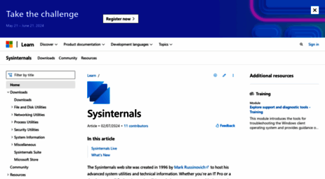 sysinternals.com