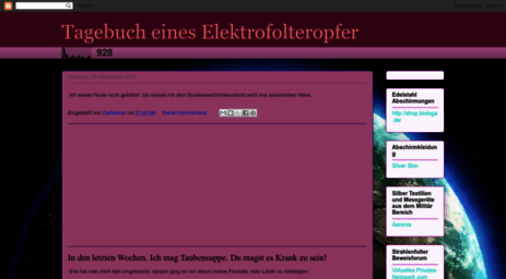 tagebucheineselektrofolteropfer.blogspot.com