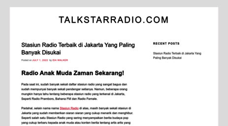 talkstarradio.com