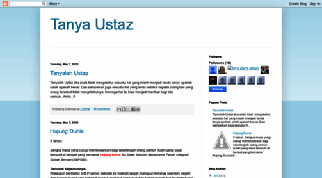 tanya-ustaz.blogspot.com