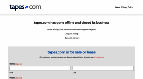 tapesandmore.com