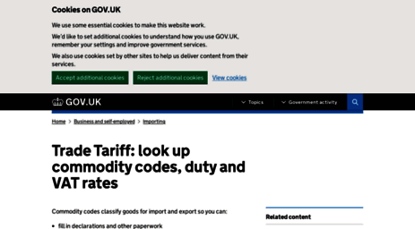 tariff.businesslink.gov.uk
