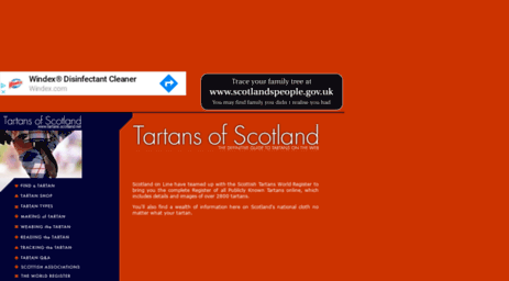 tartans.scotland.net