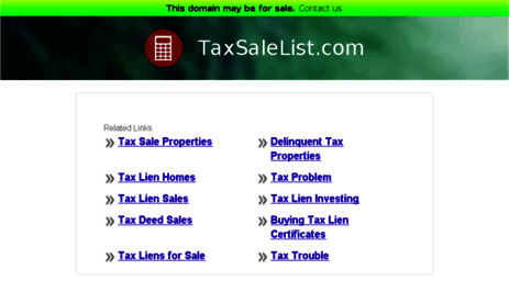 taxsalelist.com