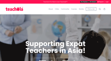 teachersforasia.com